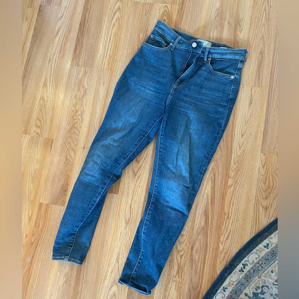 Everlane way high skinny jeans
